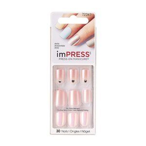 174.  Kiss ImPress Press-On Manicure Nails, model: Goal Digger - 72043